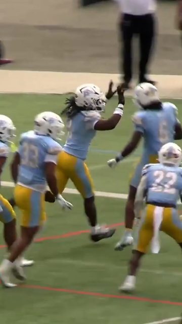 @necsports // One of the BIGGEST plays from yesterday’s electric matchup of @novafootball at @liusharksfb!

Braylon Vincent @braylon_vincent flipped the whole game in one play. 😳🔥 50 yards the other way for the PICK-SIX as LIU erased the deficit and tied it up in the 4th.

Read it. Took it. Gone! 🦈💨

Though the Sharks didn’t grab the W, they gave one hell of an effort until the end! What a game!

Watch huge moments like this one LIVE on Ryz Sports Network! Our channel is available on Amazon Prime (and Live on Linear), Amazon Fire, Sony PS5, DIRECTV, Google TV, Roku, LG Channels, Samsung TV Plus, VIZIO WatchFree+, Fubo or Xumo!

#football #collegefootball #cfb #ncaafootball #FCSfootball