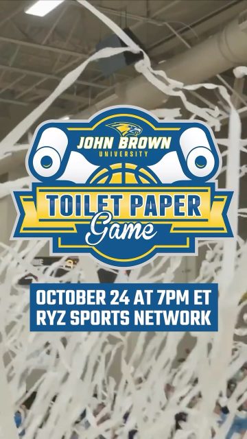 🧻🏀 This is a real, hilarious college basketball tradition and we’re bringing to you LIVE on Ryz Sports Network!
One basket. 2,000 rolls of toilet paper. One legendary technical foul!
The WORLD-FAMOUS Toilet Paper Game is BACK! Every year, John Brown University celebrates its first bucket of the season by absolutely COVERING the court in toilet paper. Yes, seriously!
🧻 John Brown vs. Ecclesia
📅 SATURDAY | OCTOBER 24
⏰ 7PM ET
📺 Ryz Sports Network
You do NOT want to miss that first bucket. 😂
Watch LIVE and FREE on Ryz Sports Network! Our channel is available on Amazon Prime (and Live on Linear), Amazon Fire, Sony PS5, DIRECTV, Google TV, Roku, LG Channels, Samsung TV Plus, VIZIO WatchFree+, Fubo or Xumo!
#toiletpapergame #basketball #collegebasketball #jbubasketball #johnbrownuniversity