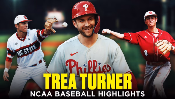 Trea Turner highlights at NC State in the 2013 NCAA baseball tournament