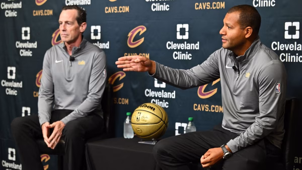 Cavaliers president Koby Altman shrugs off LeBron James’ 76ers move, touts his team’s ‘sustainable’ build