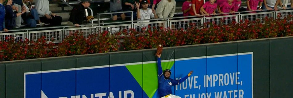 Oh my, Rodriguez! Twins’ No. 5 prospect robs a hit with some signature flare