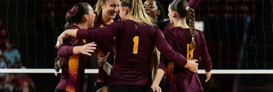 No. 12 Arizona State sweeps No. 8 Stanford in 4th ranked win of the year