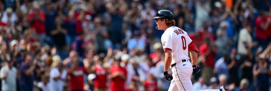 Halpin’s massive HR puts Guardians atop AL Central for 1st time since July