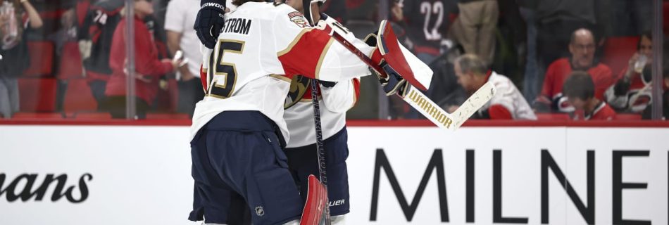 Markstrom blanks Hurricanes in season opener