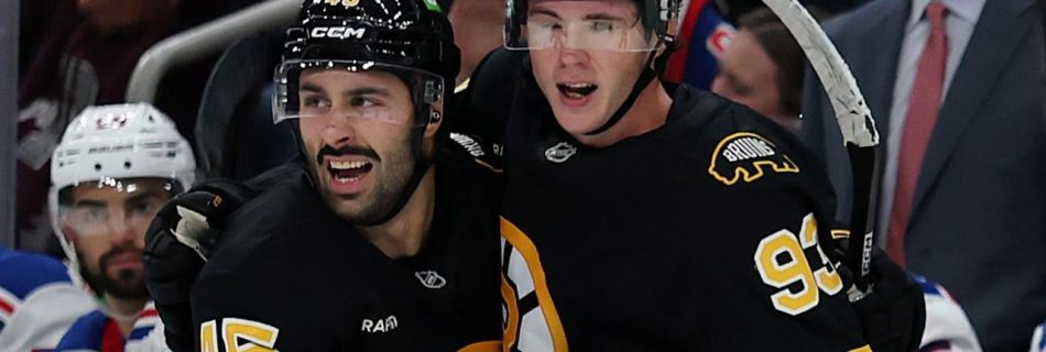 Bruins strike 3 times in 1:15