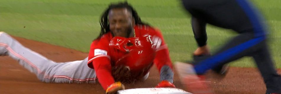 Elly secures 4th 30-homer, 30-steal season in Reds history