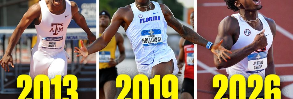 Every NCAA men’s 110m hurdle championship since 2011