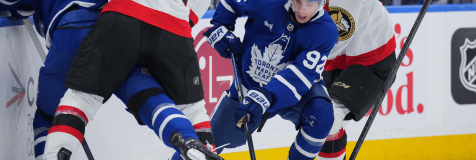 McKenna showing rapid growth, looks to build on 1st point on Maple Leafs’ Arizona trip