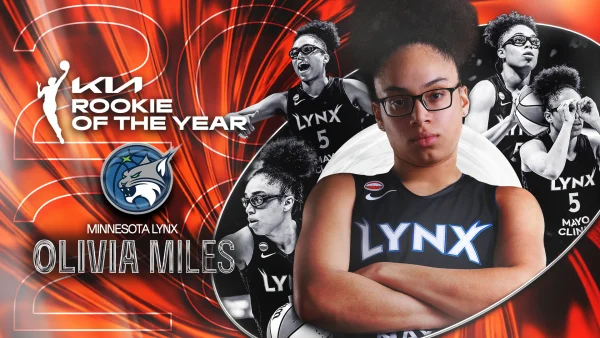 Olivia Miles Named 2026 WNBA Rookie of the Year Olivia Miles Named 2026 WNBA Rookie of the Year