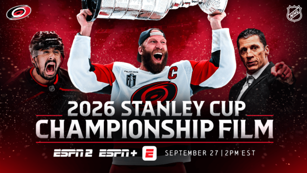Hurricanes Stanley Cup championship film to debut on ESPN2 on Sept. 27