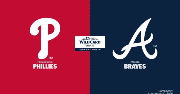 Philadelphia Phillies at Atlanta Braves Game Story, Scores/Highlights