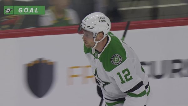 Faksa puts the Stars up 1-0 Faksa puts the Stars up 1-0