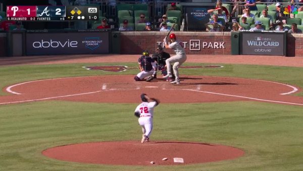 J.T. Realmuto’s go-ahead two-run triple