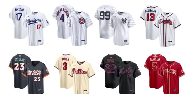 These are the top 20 MLB jerseys from 2026 season