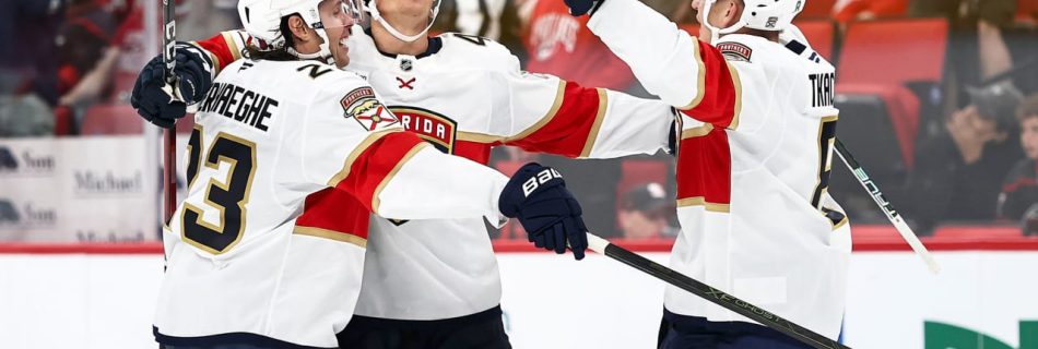 Forsling scores OT winner with 4.3 seconds left, Panthers spoil Hurricanes’ banner raising