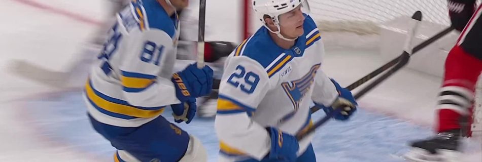 Berggren breaks through for the Blues