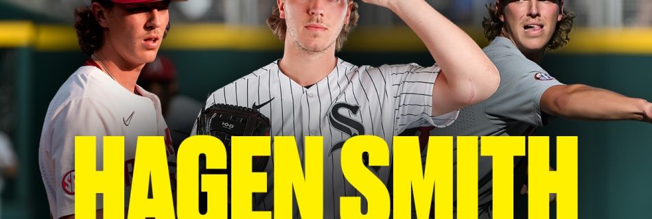 Hagen Smith’s 8-strikeout start for Arkansas in 2022 Men’s College World Series