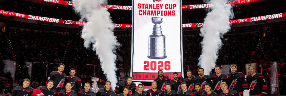 Hurricanes raise Stanley Cup banner prior to season opener