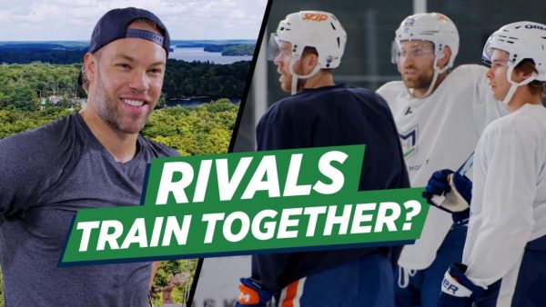 Taylor Hall Trains with NHL Rivals in Muskoka, Ontario