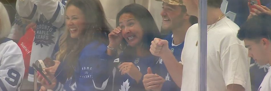 McKenna’s mother has priceless reaction to rookie’s 1st NHL game