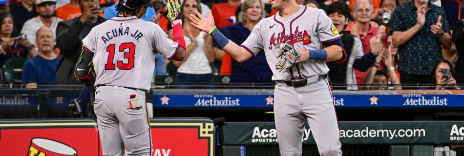 Braves enter Astros set seeking their latest big celebration in Houston