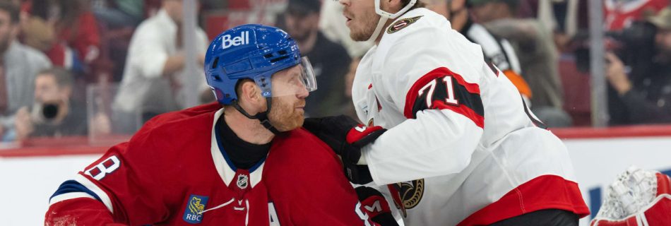 Matheson fined maximum for roughing in Canadiens game