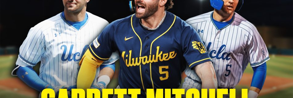 Garrett Mitchell college baseball highlights at UCLA