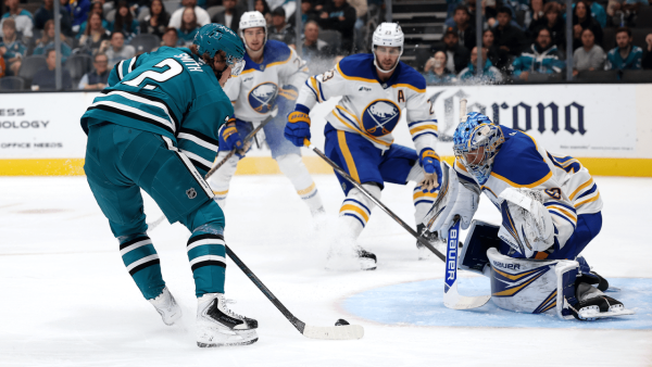 Ellis makes 23 saves, Sabres shut out Sharks to end three-game skid Ellis makes 23 saves, Sabres shut out Sharks to end three-game skid