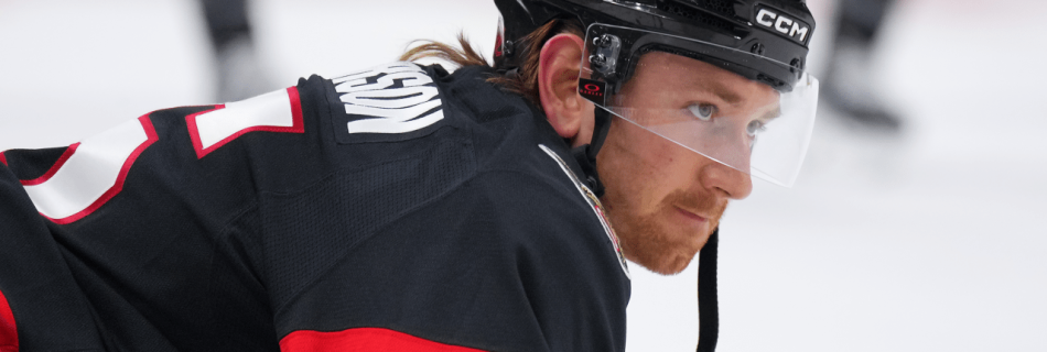 NHL Status Report: Sanderson to miss at least next two games for Senators