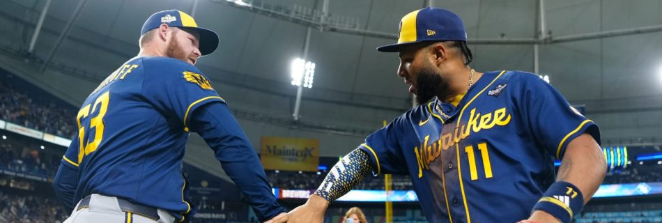 EIGHT runs with two outs in 5th? Brewers’ ‘drag ’em’ approach on full display