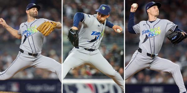 Trio of starters provides latest example of Rays’ postseason pitching prowess