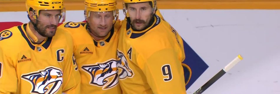 Forsberg snaps PPG from the slot