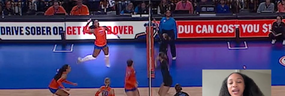 Florida volleyball’s Kamryn Chaney breaks down film from win over Kentucky