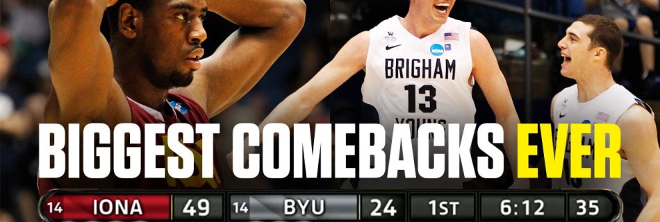 The biggest comeback wins in March Madness men’s tournament history