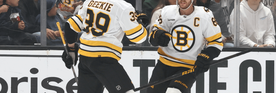 Bruins break tie in third, keep Kings winless