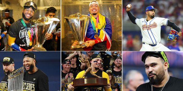 Champs twice in one year! Brewers’ Venezuelan trio pulls off rare feat with WBC, WS wins
