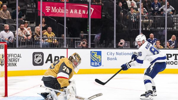 Kucherov goes top shelf on breakaway