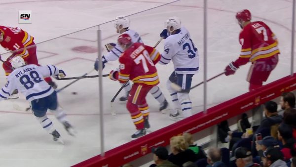 Nylander snaps it home
