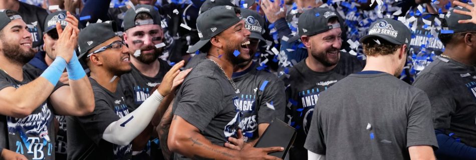 ‘We’ve got one more bite!’ Rays celebrate pennant, aim to keep good times going