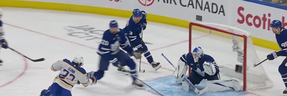 Quinn responds with a wrister
