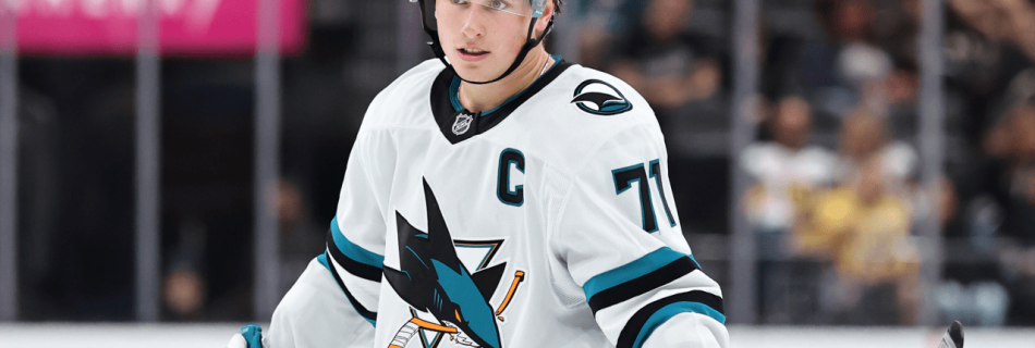 Celebrini game-time decision for Sharks against Blues