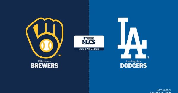 Milwaukee Brewers at Los Angeles Dodgers Game Story, Scores/Highlights