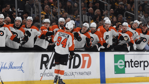 Martone’s power-play snipe Martone’s power-play snipe