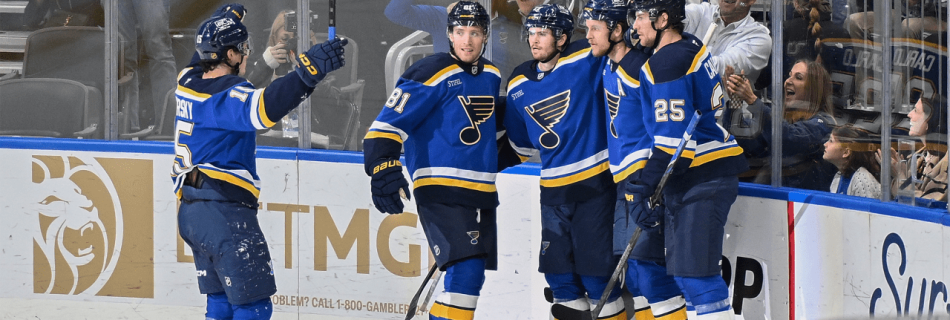 Thomas, Broberg get 3 points each in Blues victory against Bruins