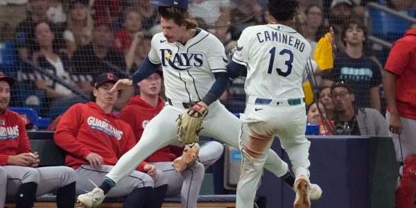 Caminero, DeLuca dodge serious injury after scary collision
