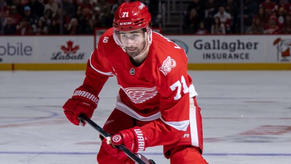 Larkin out for Red Wings’ first two games of season with upper-body injury Larkin out for Red Wings’ first two games of season with upper-body injury