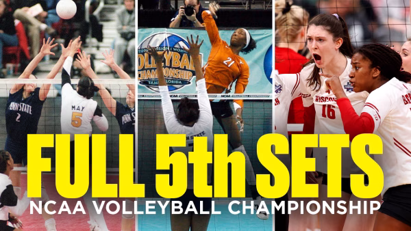 Every rally-scoring 5th set in NCAA women’s volleyball championship history