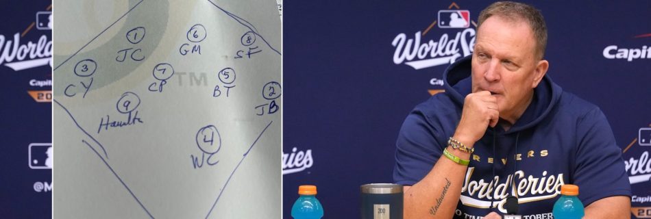 A pen, a napkin and a ninja: How Murphy draws up the Crew’s winning lineups