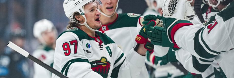 Kaprizov has goal, assist, Wild defeat Mammoth for third straight win