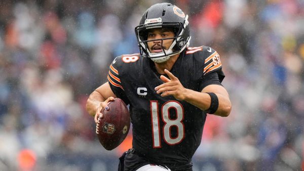 Bears QB Caleb Williams (hamstring) questionable to play vs. Falcons despite full week of practice Bears QB Caleb Williams (hamstring) questionable to play vs. Falcons despite full week of practice